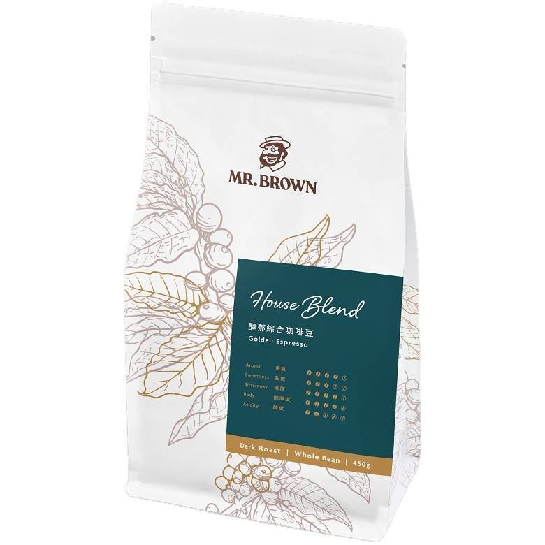 伯朗 咖啡豆-450G(醇郁綜合) [大買家]