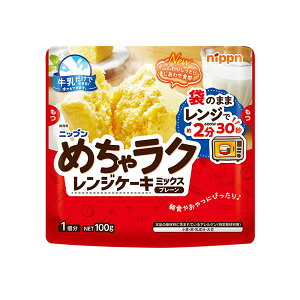 【江戶物語】(短效特價) NIPPN 日本製粉 微波爐用手做蛋糕粉 100g 蛋糕粉 微波用 烹飪用 手作 日本必買 日本進口
