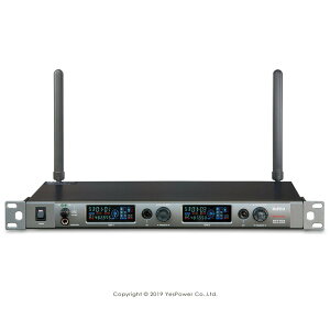 ACT-82a MIPRO 1U 寬頻數位雙頻道無線麥克風/台灣製造