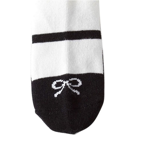 ins 假鞋子 褲襪 芭蕾舞 蝴蝶結 娃娃鞋 公主 洋裝 小禮服 女童 寶寶 嬰兒 襪子 黑紅白 歐美 新年 聖誕 小香 ANNA S. 5