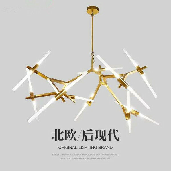 【威森家居】北歐 人字樹枝吊燈 現貨實木鐵藝工業風現代簡約復古吸頂燈陽臺壁燈大廳客廳臥室燈具LED設計師 L171112