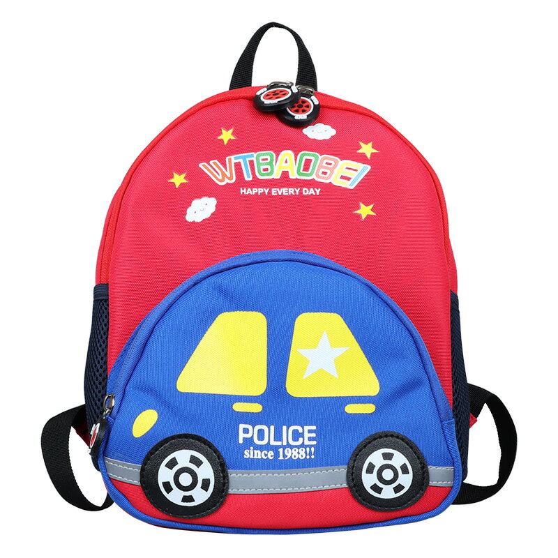 幼稚園書包 2021新款兒童包包卡通小汽車雙肩包可愛幼稚園寶寶書包男孩雙背包 【CM9903】