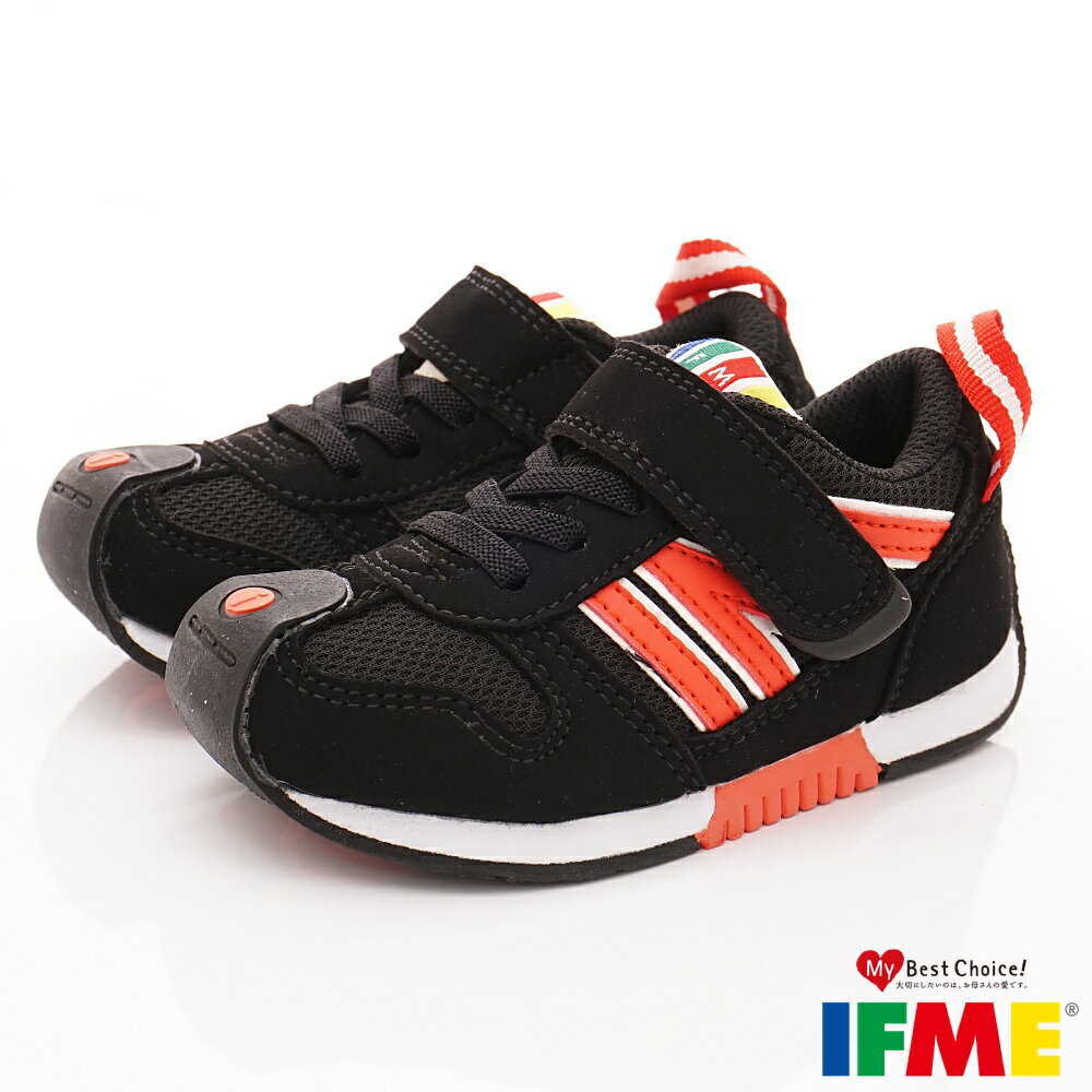 IFME機能童鞋 超輕運動款 571012黑 (小童段)