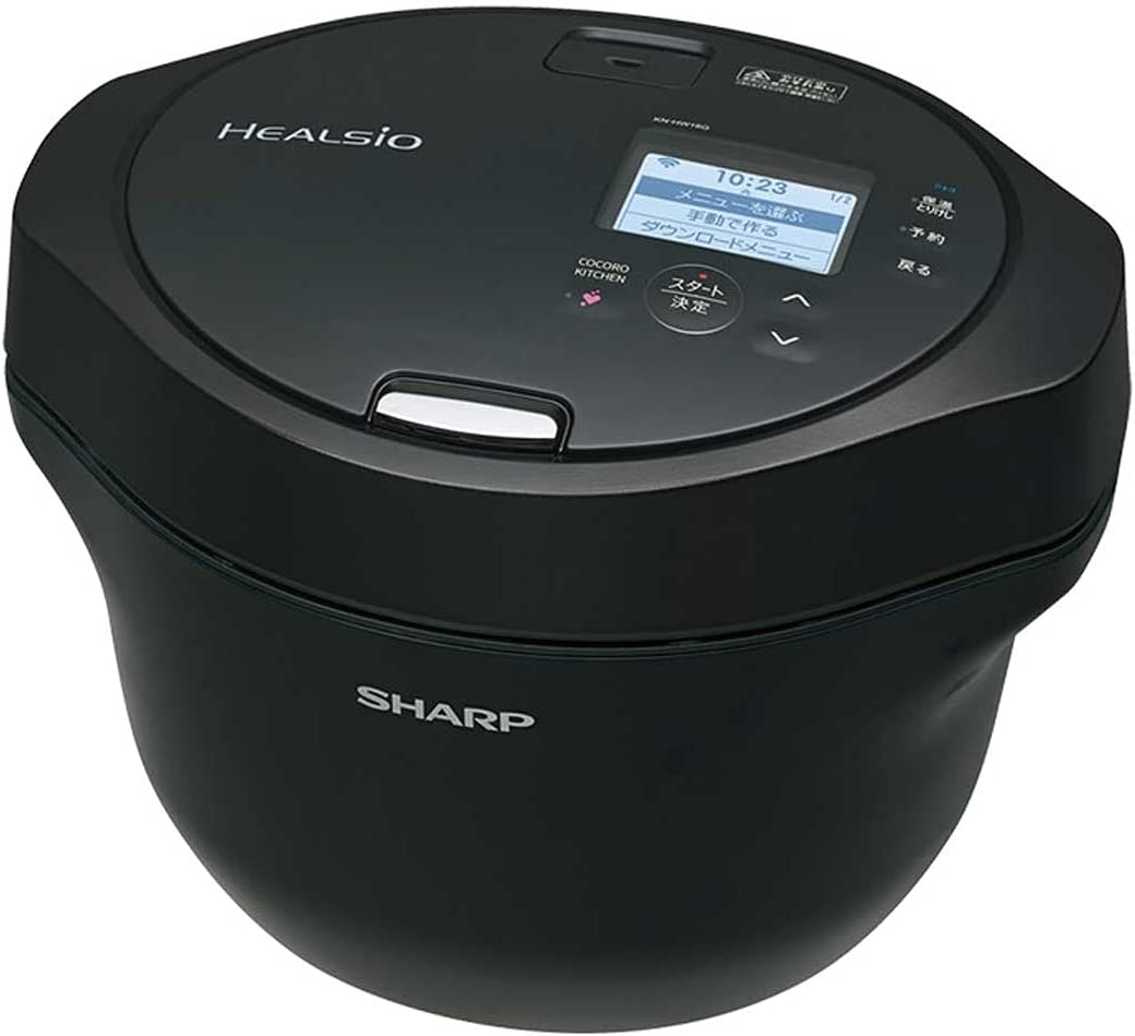 日本代購空運SHARP 夏普KN-HW16G 無水自動調理鍋零水鍋1.6L 多功能發酵