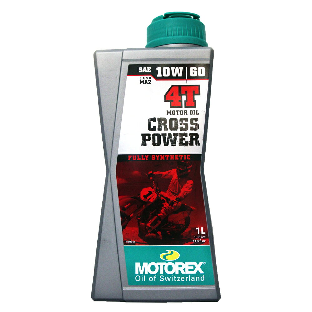 MOTOREX 10W60 CROSS POWER 4T 全合成 機車機油 #24269