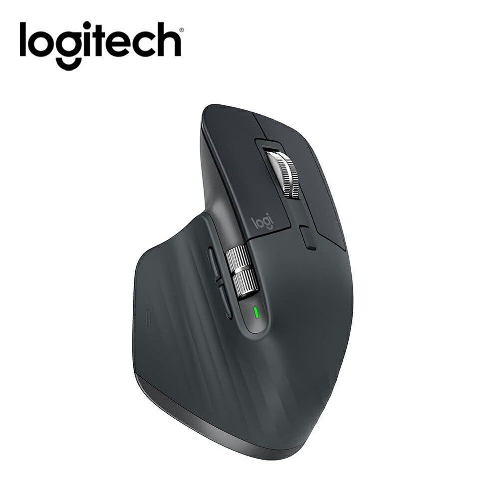 【Logitech 羅技】MX Master 3S 無線藍牙滑鼠｜石墨灰【三井3C】