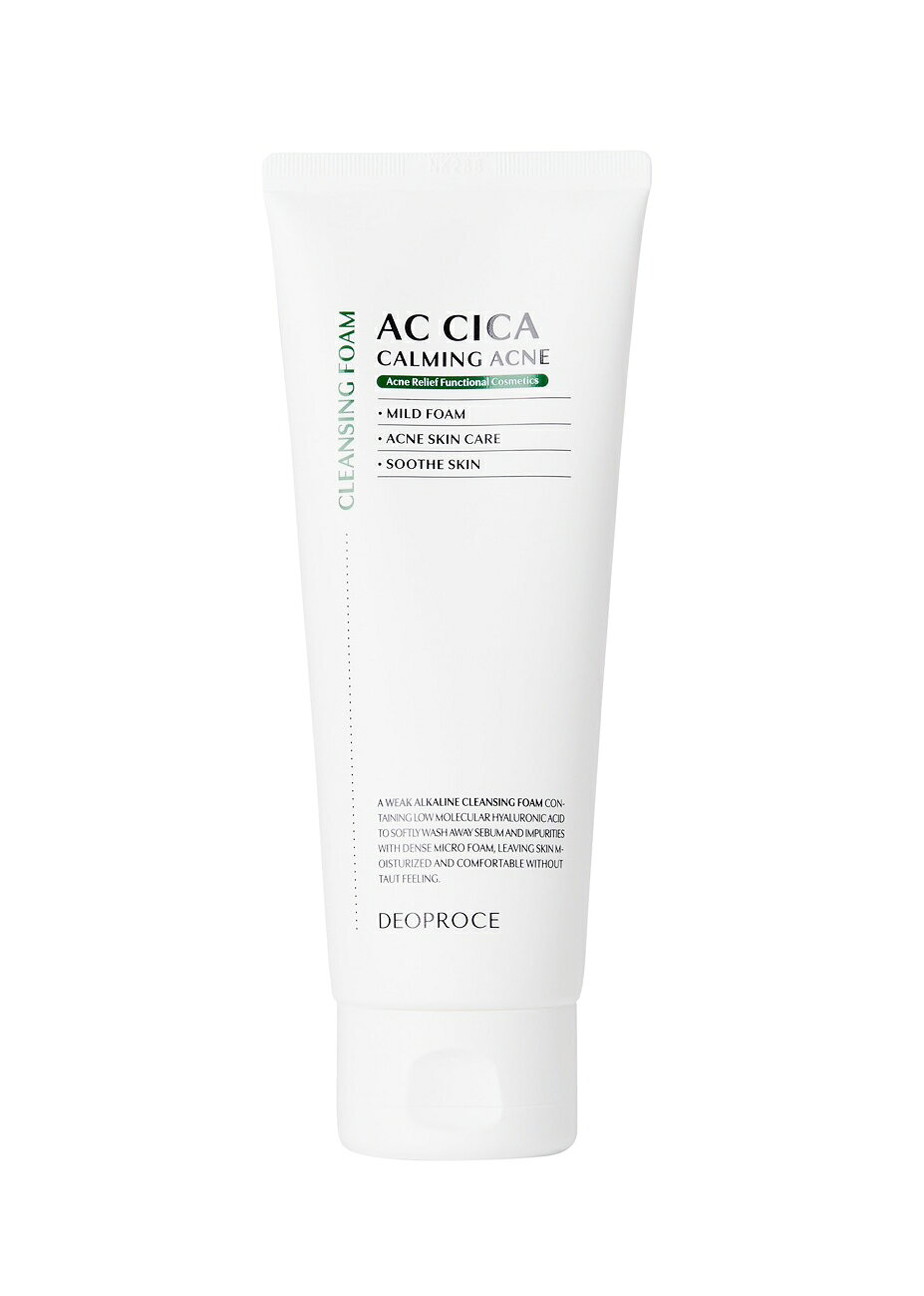 DEOPROCE 迪普詩 AC積雪草舒緩潔顏乳 150ml~優惠價:300元｜岡山戀香水