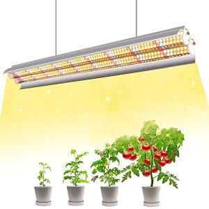 雙排植物生長T5燈管水培有機蔬菜多肉全光譜LED植物補光燈 全館免運