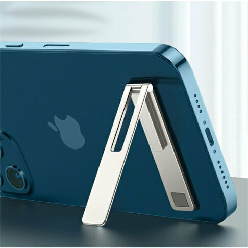 品牌手機支架 鋅合金材質 桌面隱形背貼支撐 折疊粘貼式 指環扣便攜小巧【APP下單享6%回饋】 1