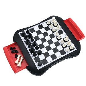 便攜兒童益智磁性抽屜式國際象棋 外貿立體棋類棋牌 學生訓練用棋