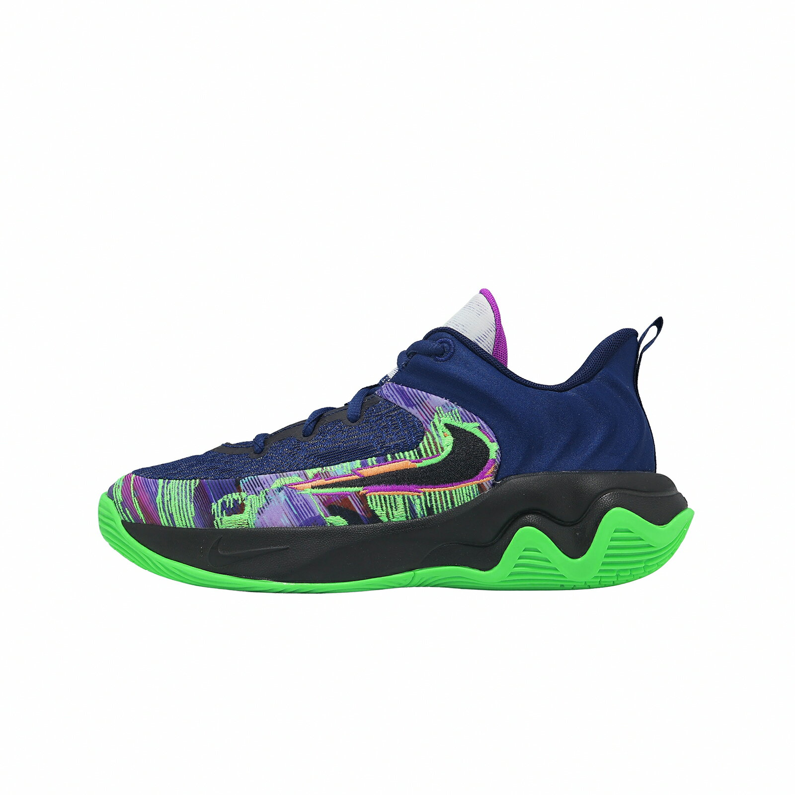 Nike 籃球鞋 Giannis Immortality 4 GS 大童 女鞋 字母哥子系列 藍 綠 緩震