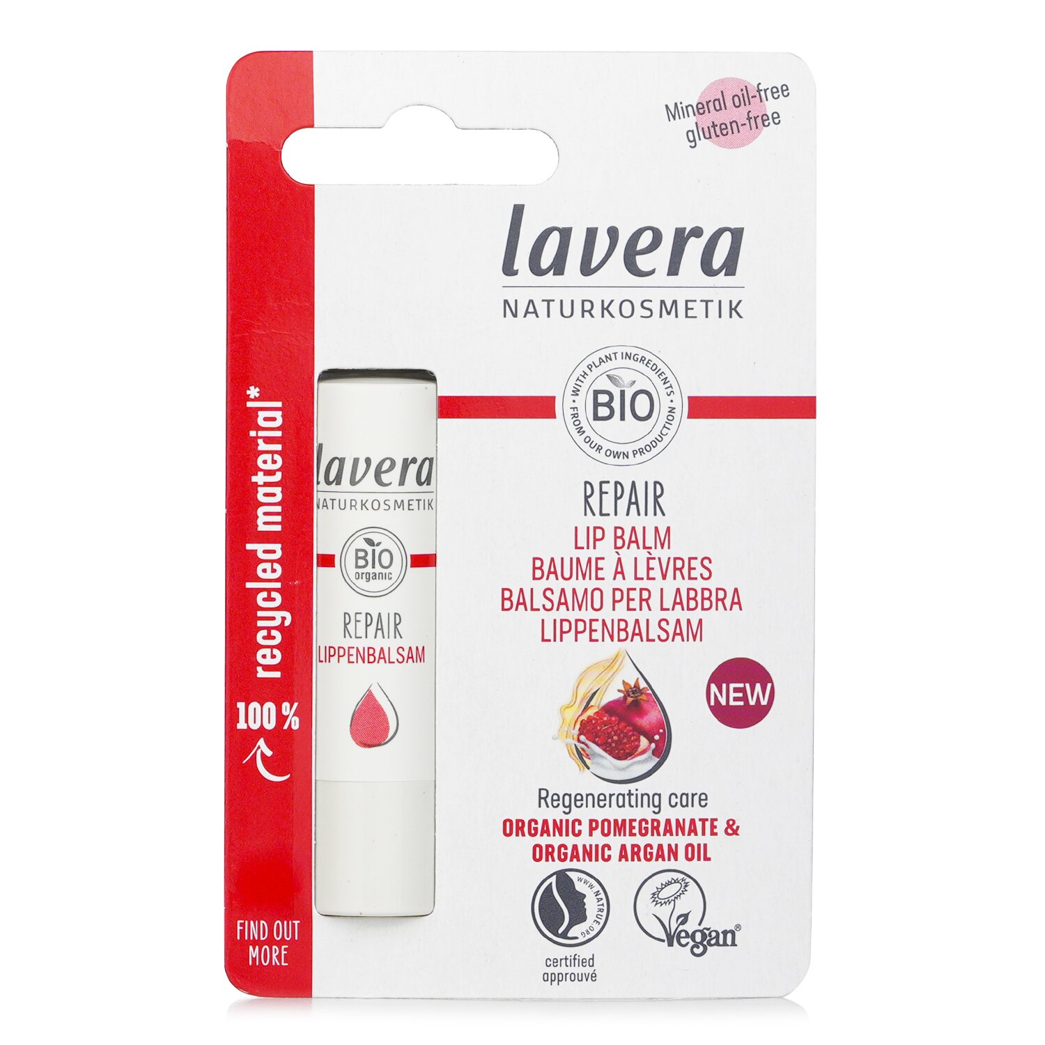 萊唯德 Lavera - 修護潤唇膏