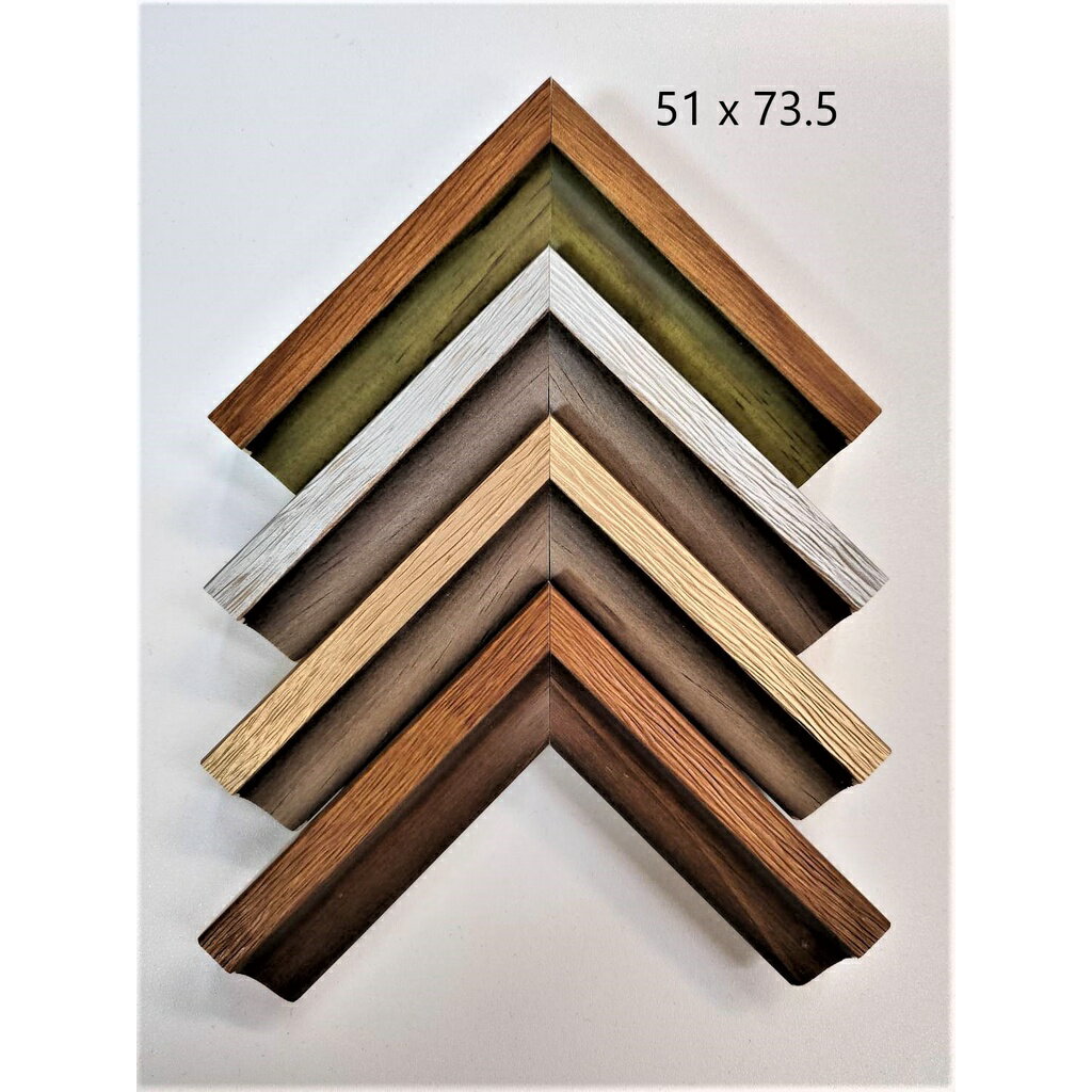 拼圖框 - 台灣製234優質雙色木框 (適用作品尺寸：51 x 73.5公分)(特殊規格)