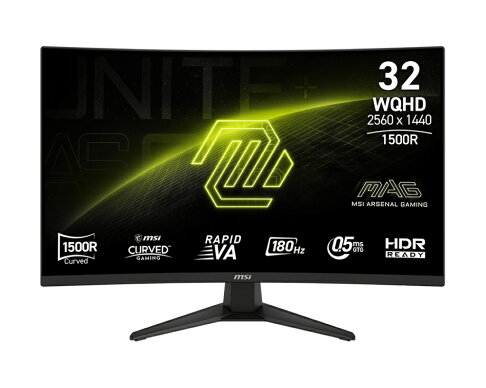 MSI 微星 MAG 321CQF E18 31.5吋 曲面螢幕 1500R VA 2K 180Hz 電腦螢幕 0