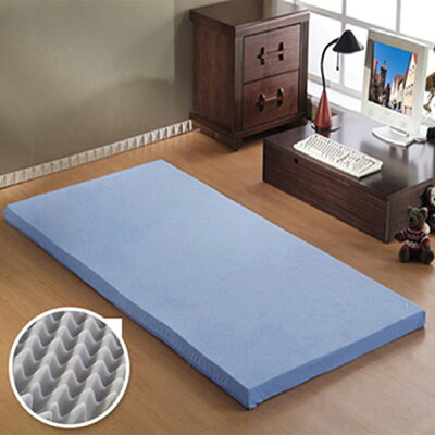 3x6.2呎x6cm波浪惰性記憶矽膠床墊(日本原料)~附3M布鳥眼布套/班尼斯國際名床
