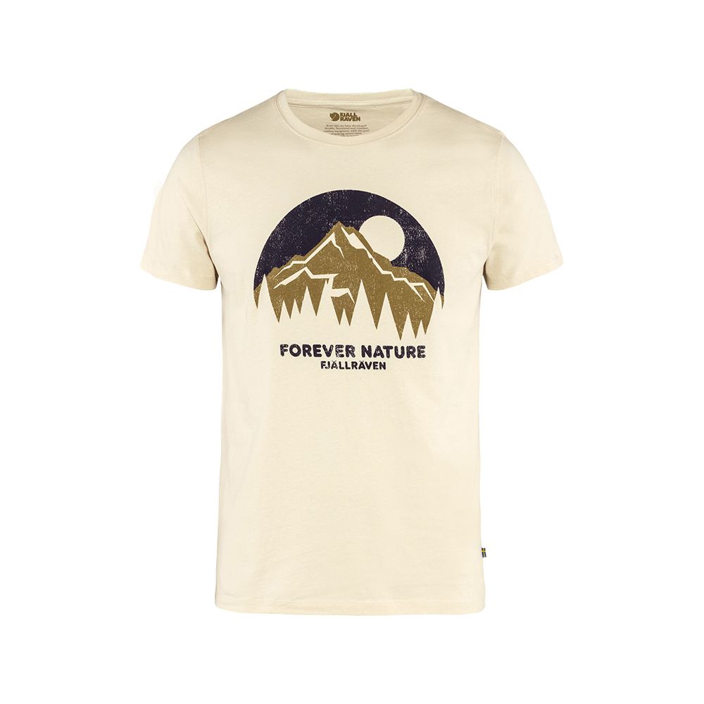 ├登山樂┤瑞典Fjallraven Nature T-shirt 有機棉T恤 男 # FR87053-113 粉筆白