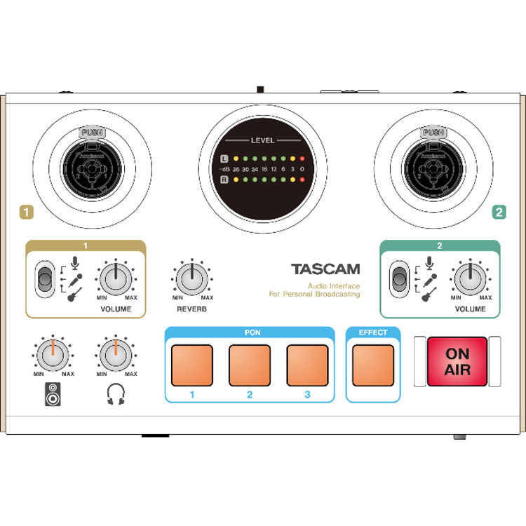 ◎相機專家◎ TASCAM 達斯冠US-42 MiNiSTUDIO CREATER 錄音介面動態