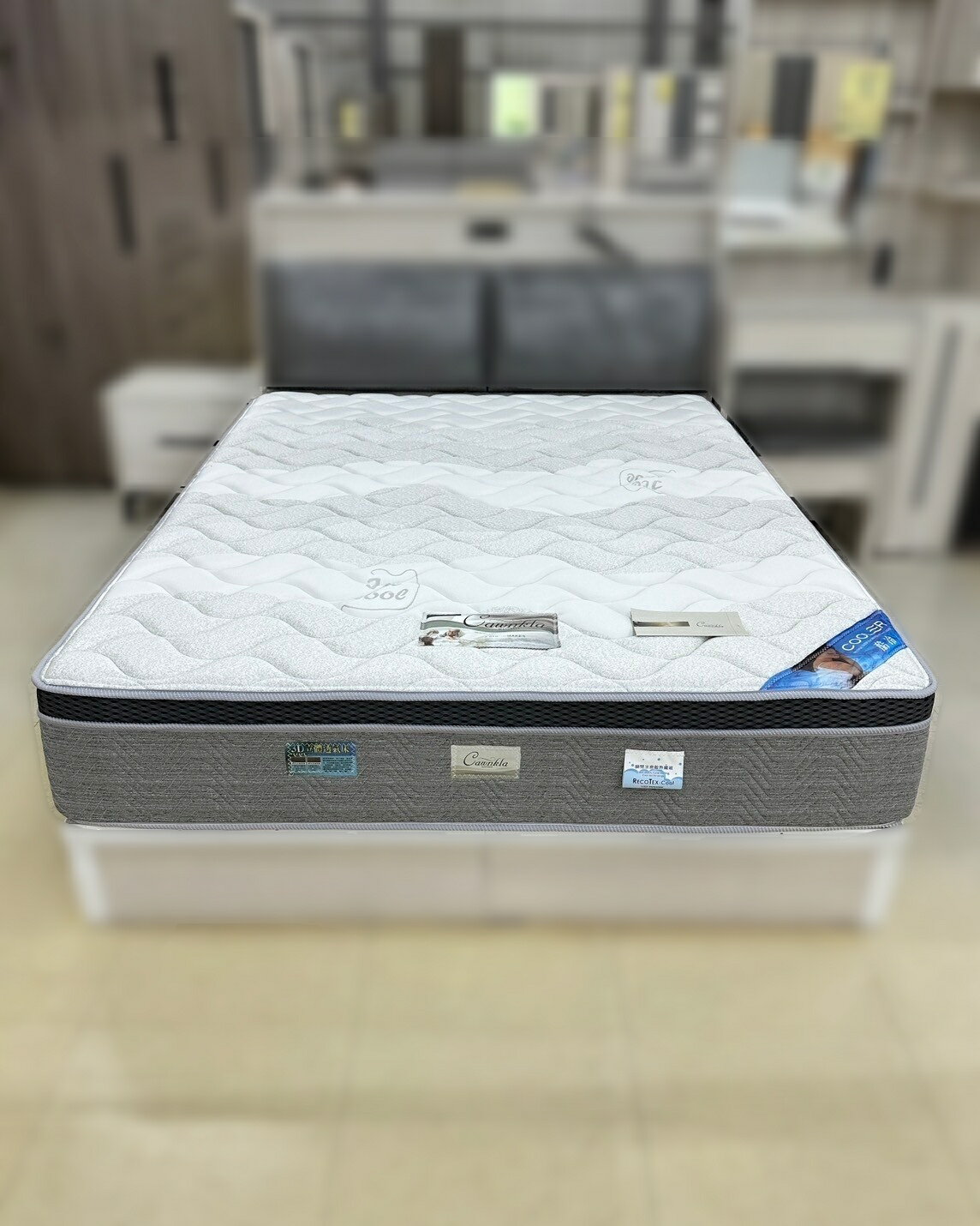 【尚品傢俱】832-06 朵路 冰晶紗乳膠5尺獨立筒床墊~~另有3.5尺 / 6尺 / 6x7尺~~ 0