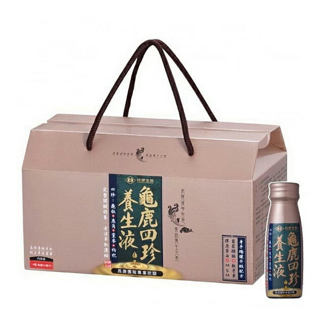 台塑生醫 龜鹿四珍養生液 (50ml/瓶，14瓶/盒)