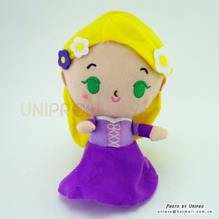 【UNIPRO】魔髮奇緣 樂佩 18公分 玩偶 娃娃 布偶 迪士尼公主 長髮公主 Tangled Rapunzel