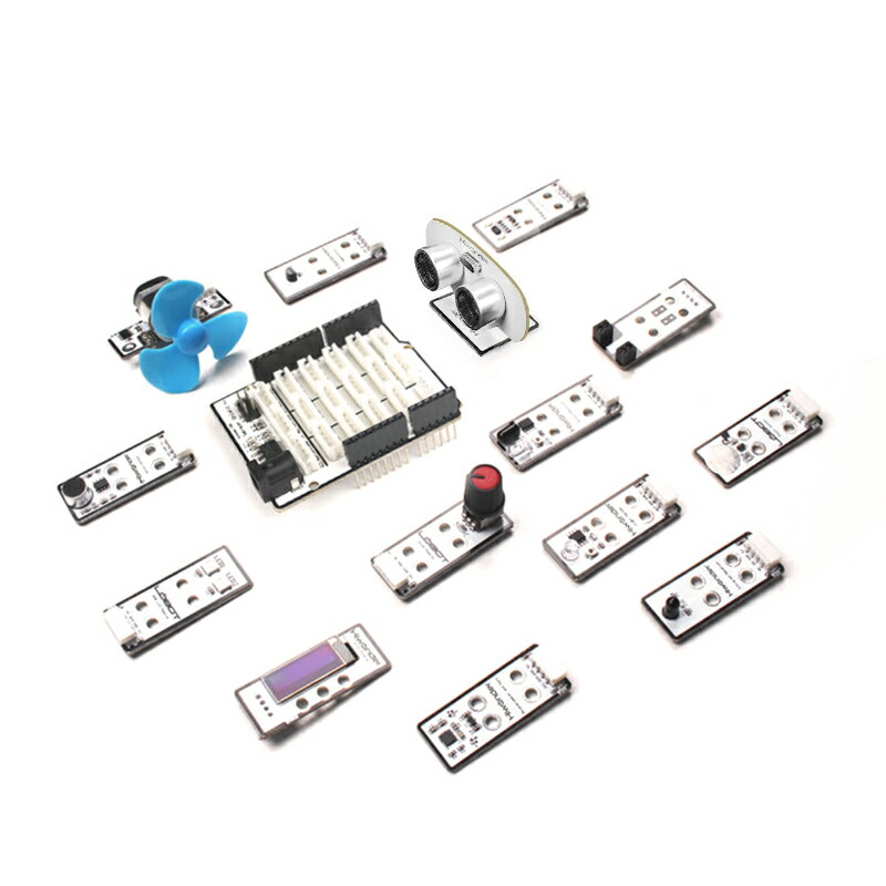 機器人傳感器模塊 兼容Arduino編程 microbit傳感器套件教育 幻爾 3