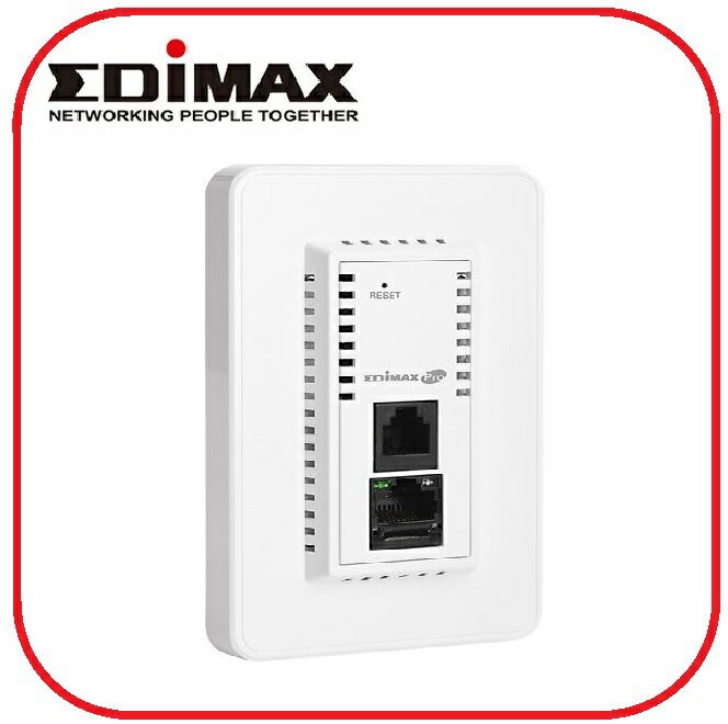 訊舟 Edimax IAP1200 PoE 面板式(US) AC1200 無線基地臺