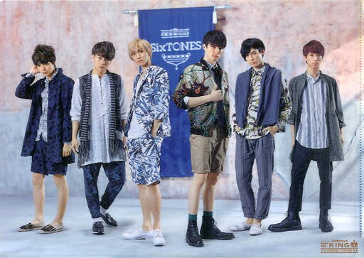 SixTONES A4檔案夾SUMMIT傑尼斯King