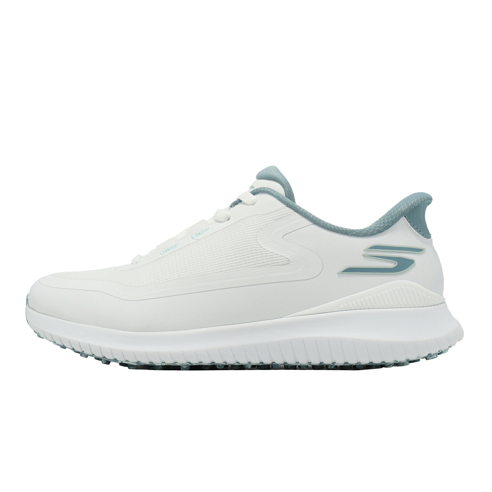 Skechers 高爾夫球鞋 Go Golf Flight Slip-Ins 男鞋 白 防潑水 214131WLBY