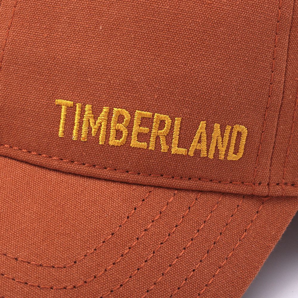 TIMBERLAND LOGO 棒球帽 橘黃 A2PD3358 3