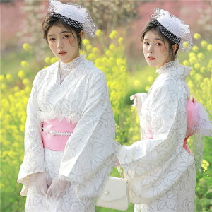神明少女和服女改良櫻花大正羅曼西洋風日式寫真攝影拍照片連衣裙