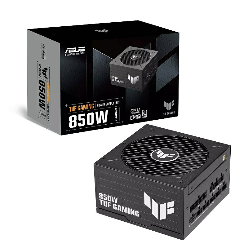 ASUS 華碩 TUF Gaming 850W 白金牌電源供應器/90YE0102-B0TA00
