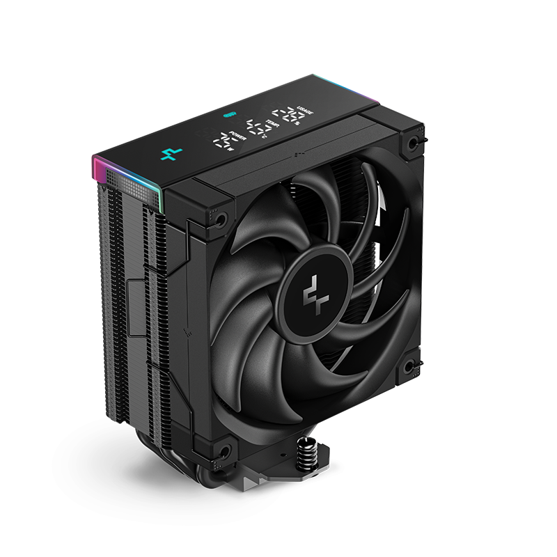 九州風神（DEEPCOOL）冰立方AK400數顯版PRO風冷CPU電腦散熱器