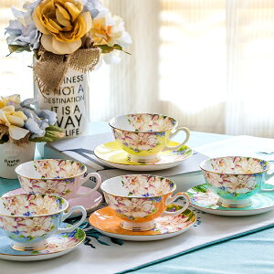 茶具北歐風格歐式骨瓷咖啡杯套裝家用英式下午茶具杯子陶瓷創意