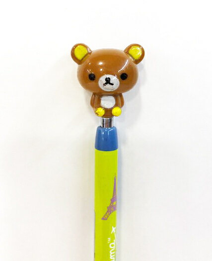 【震撼精品百貨】Rilakkuma San-X 拉拉熊懶懶熊 自動鉛筆-筆桿藍綠色 震撼日式精品百貨
