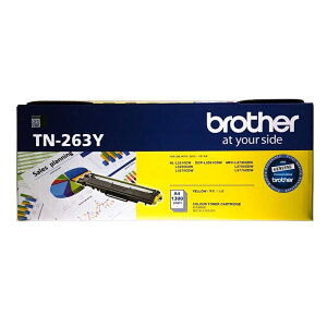 BROTHER TN-263Y原廠黃色碳粉匣 適用:HL-3270CDW/MFC-L3750CDW
