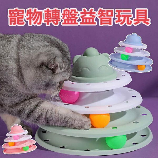 『台灣x現貨秒出』寵物轉盤玩具 貓咪玩具 貓玩具 自嗨玩具
