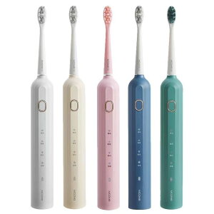 MIC品牌電動牙刷成人男女情侶兒童充電旋轉式軟毛自動牙刷