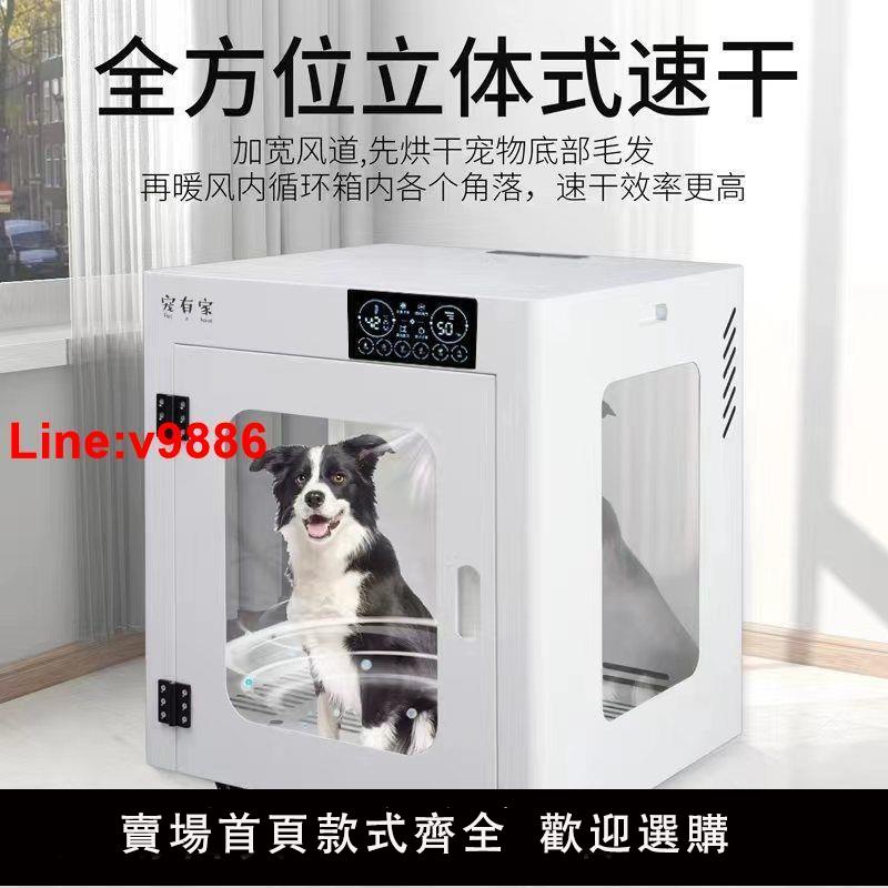 【臺灣公司 超低價】寵有家寵物烘乾箱家用狗狗烘乾機貓咪吹水機寵物店極速吹乾全自動