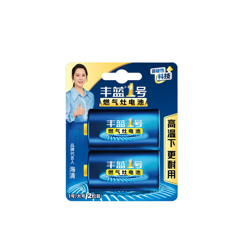 電池 鋰電池 南孚豐藍1號電池碳性一號大號燃氣灶專用熱水器煤氣灶R20批發