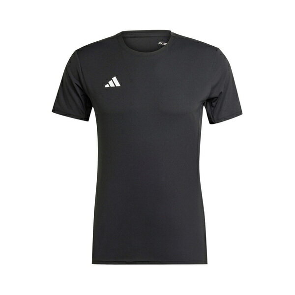 Adidas Adizero E Tee [IN1156] 男 短袖 上衣 亞洲版 運動 慢跑 訓練 修身 吸濕排汗 黑