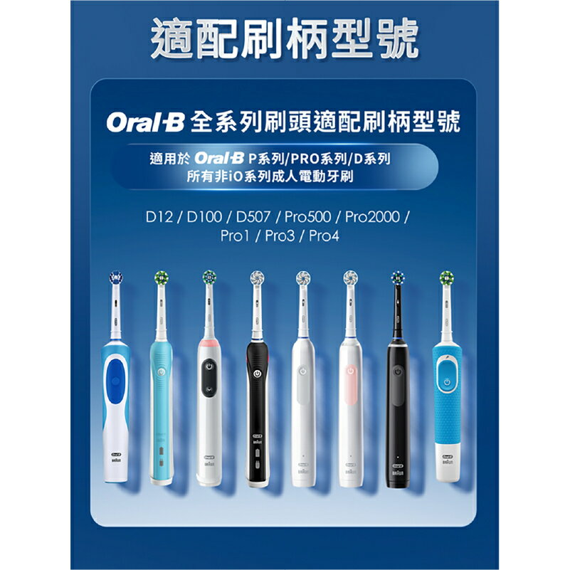 【德國百靈Oral-B】EB50-8 深層清潔X型刷頭(8入) 7