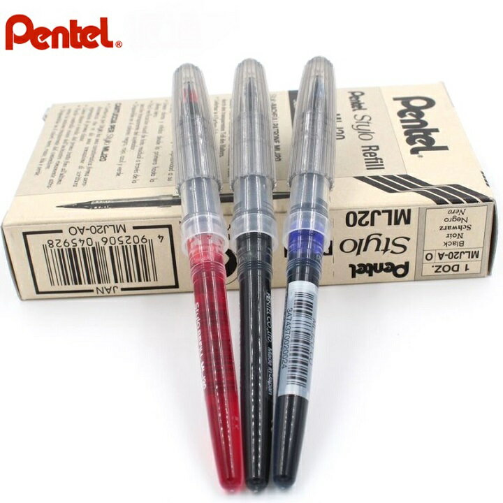 飛龍Pentel 塑膠鋼筆卡式墨水管MLJ-20 ( 0.5mm) | 聯盟文具直營店 