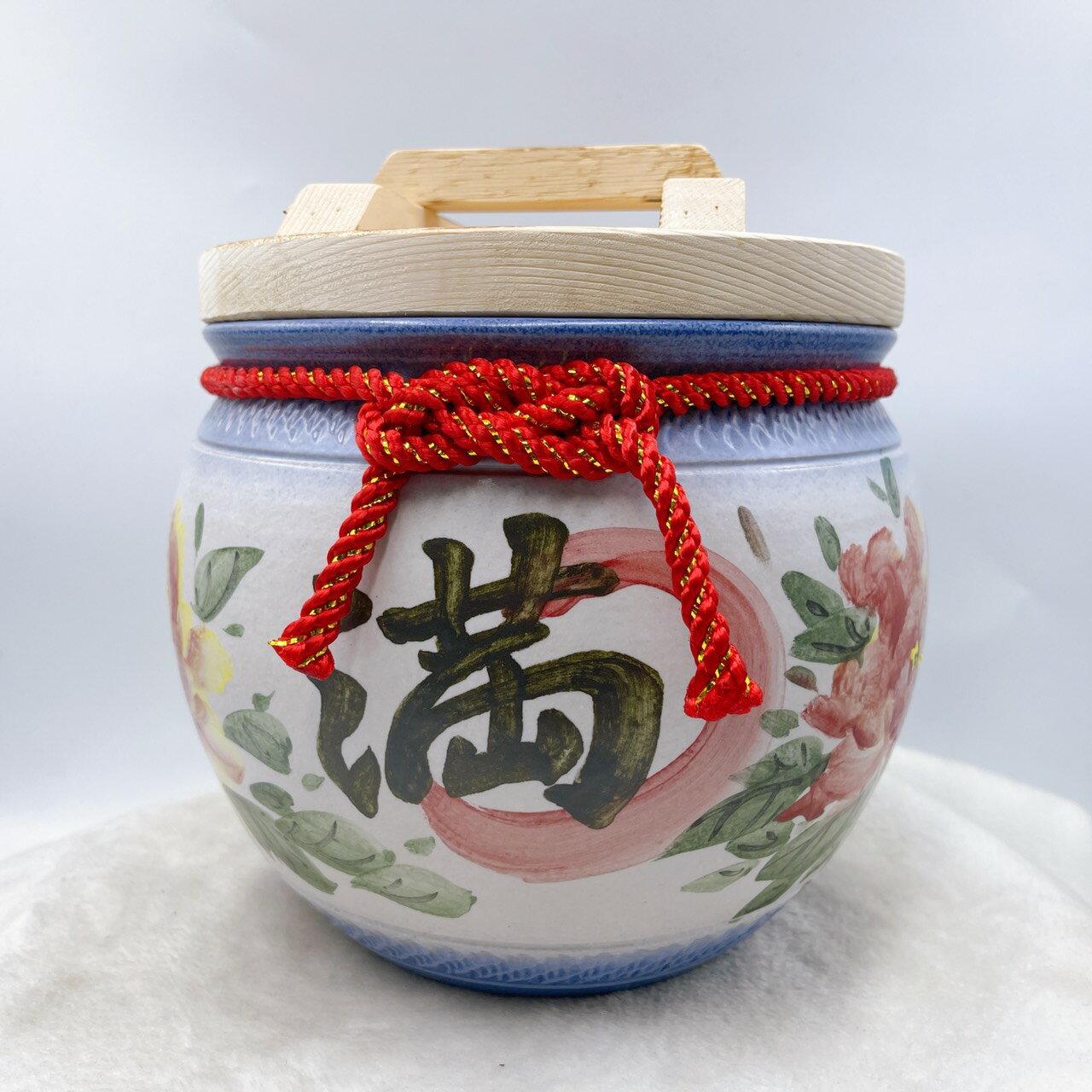 SWEET HEART 田芯精品 新品 財神爺的寶庫🙇‍♂️鶯歌手拉胚 陶瓷米甕 財源財庫滿滿🤗現貨