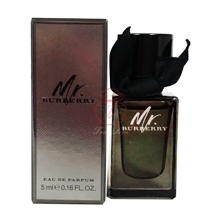 BURBERRY MR BURBERRY 男性淡香精 5ML ☆真愛香水★