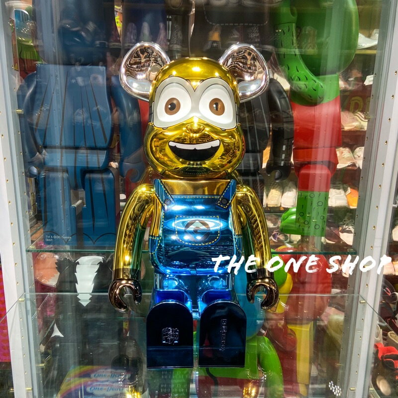 BE@RBRICK DAVE CHROME 1000% TheOneShop BE@RBRICK Dave Chrome 電鍍