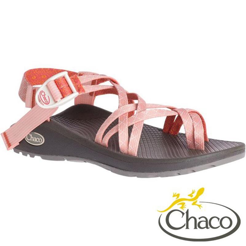 【Chaco 美國】女 Z CLOUD X / X2越野舒壓運動涼鞋 雙織夾腳款『HF13 愛吃水蜜桃』ZLW04