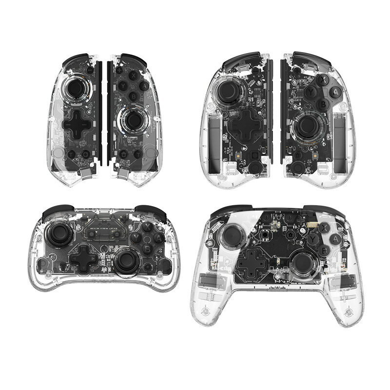 良值Switch Pro/Lite透明喚醒手柄藍芽無線良值透明手柄喚醒主機