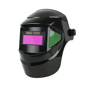 電焊面罩 燒電焊防護面罩全臉輕便焊工焊接專用焊帽自動變光防烤臉部頭戴式