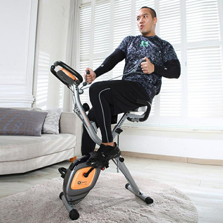 雷克XBIKE家用健身車磁控腳踏自行車折疊動感單車室內小器材