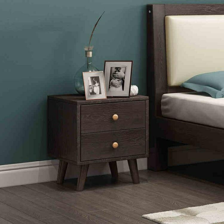 床頭櫃 北歐實木床頭櫃迷你小戶型床邊櫃臥室日式簡約整裝收納櫃儲物櫃